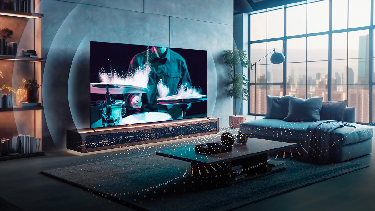 Avec la compatibilité Dolby Vision et Dolby Atmos, vous obtiendrez un son riche et puissant @Hisense