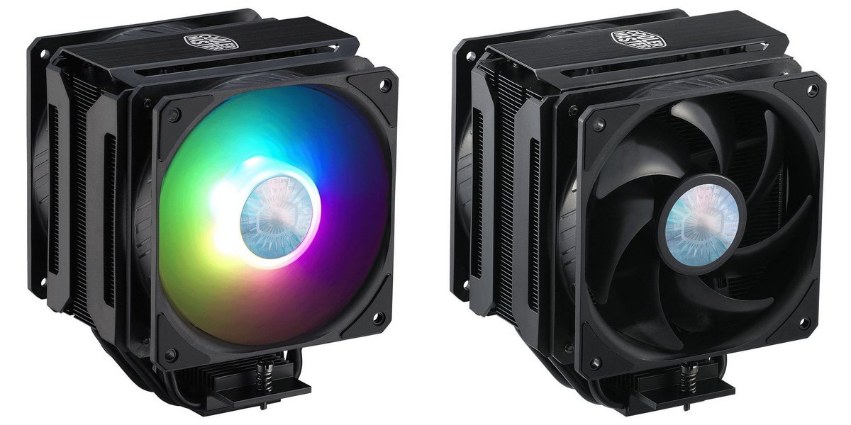 Deux versions du MA612 Stealth existent : avec ou sans LED sur les ventilateurs © Cooler Master