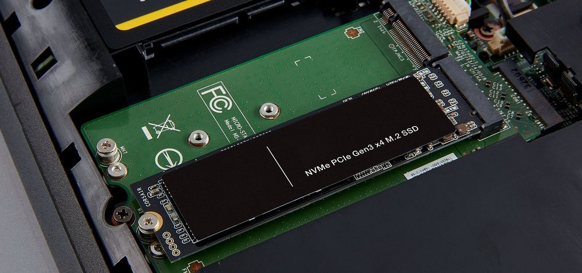 SSD dans un laptop