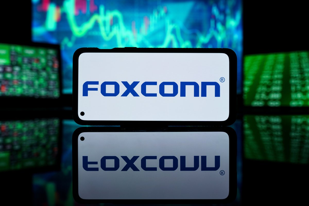 Foxconn est un véritable géant de l'industrie mondiale. © Rokas Tenys / Shutterstock