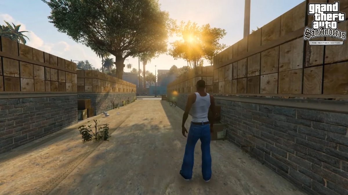 GTA San Andreas nextgen Edition. © Team Revolution