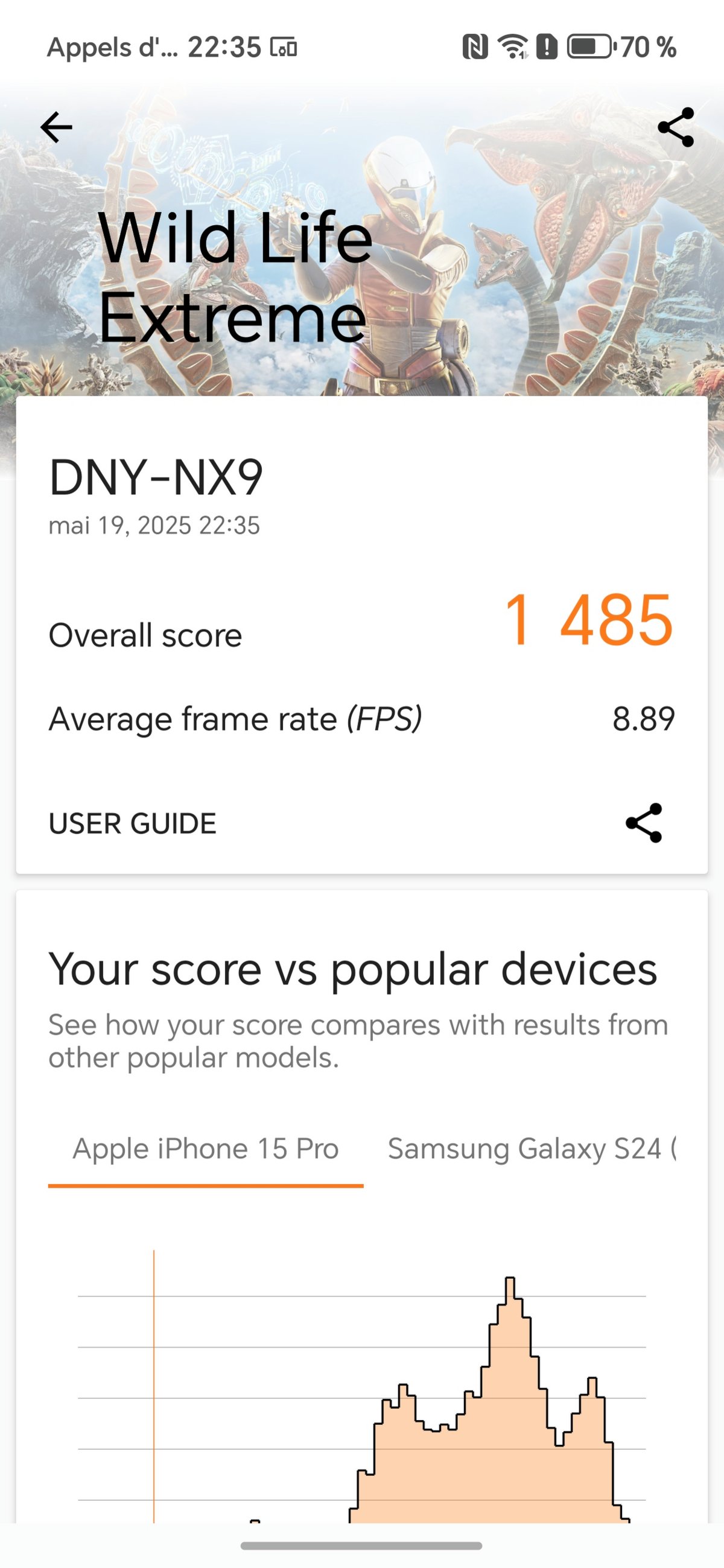 Test 3DMark Mobile