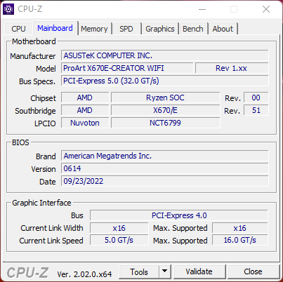 ASUS ProArt X670E-Creator WIFI