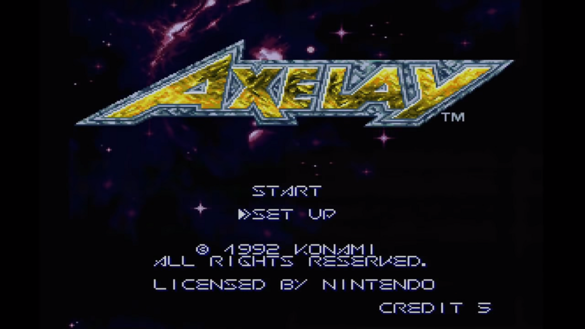 Axelay