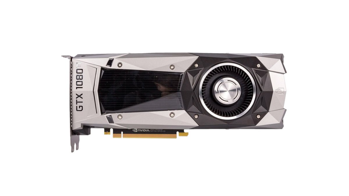 La valeureuse GeForce 1080 Ti, de génération Pascal, pour illustration. © NVIDIA
