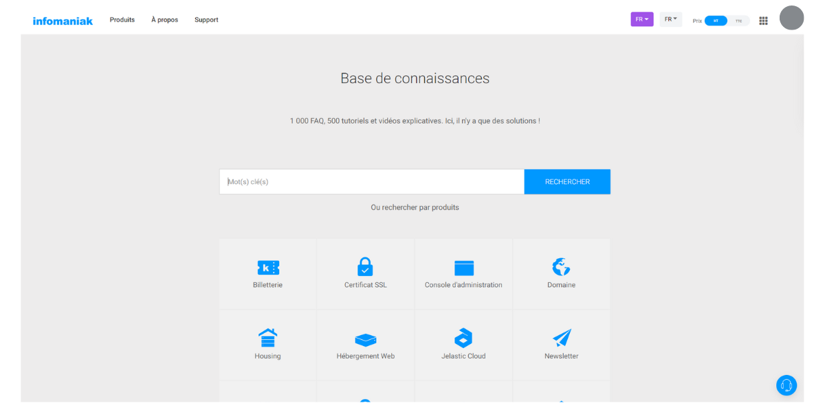 kDrive - Une FAQ qui ressemble à une véritable base de connaissances - @ kDrive