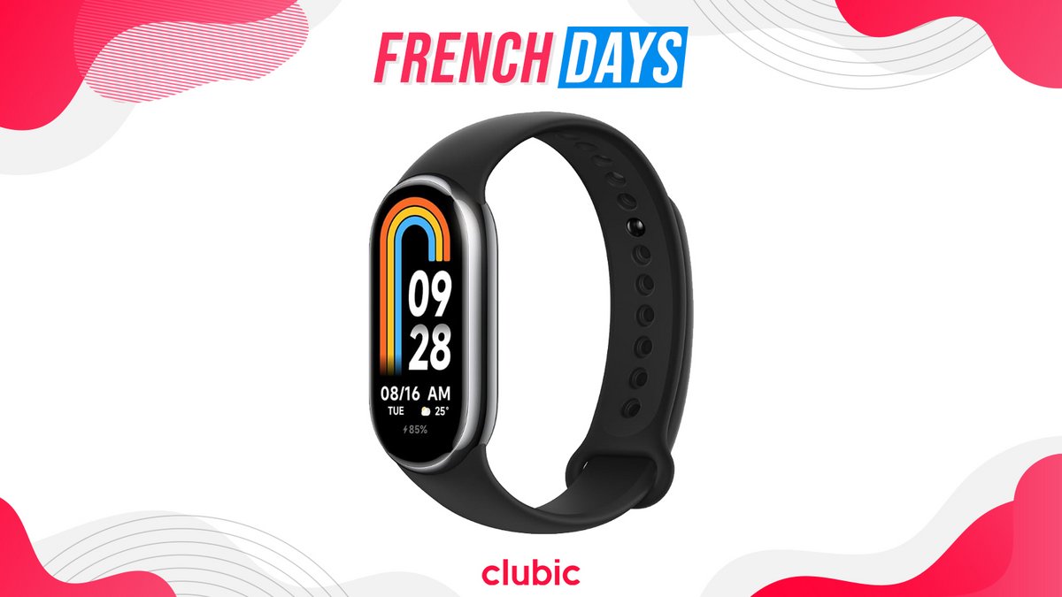 Le bracelet connecté XIAOMI MI Smart Band 8