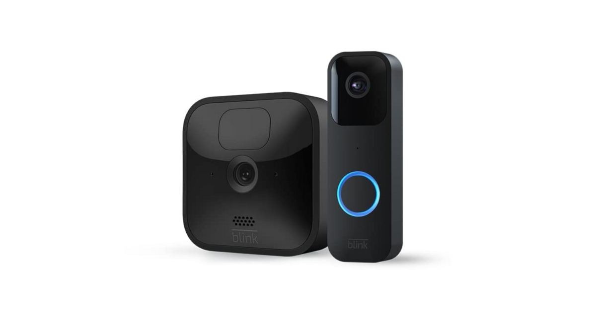 La caméra de sécurité Blink Outdoor et la sonnerie connectée Blink Video Doorbell