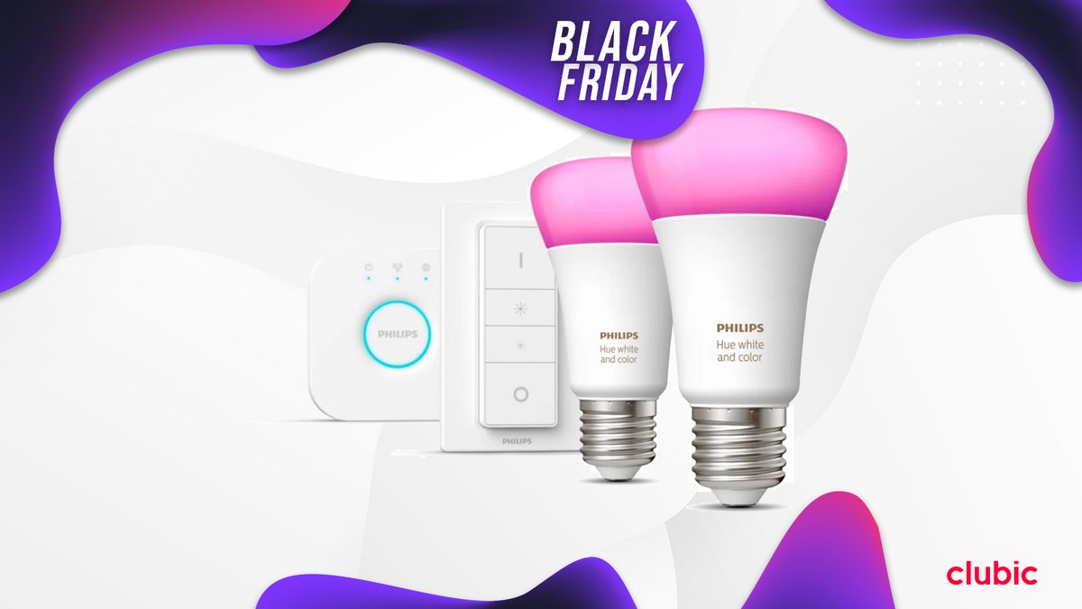 Le pack découverte Philips Hue Boulanger