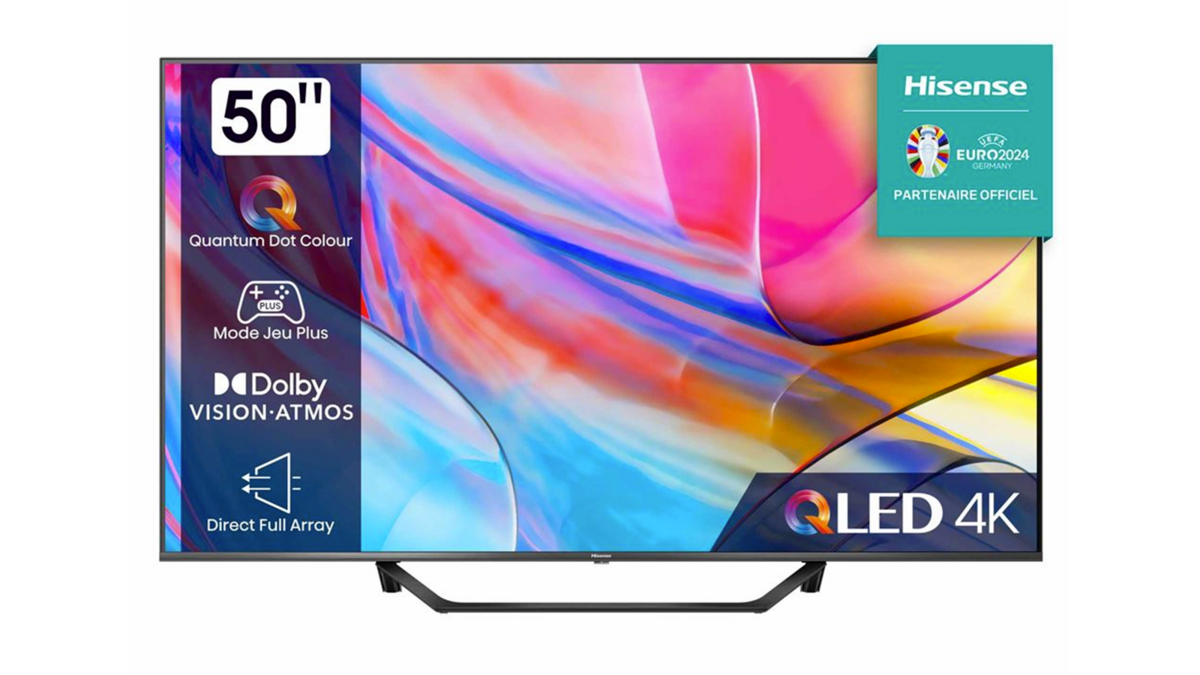 La TV connectée Hisense 50A7KQ