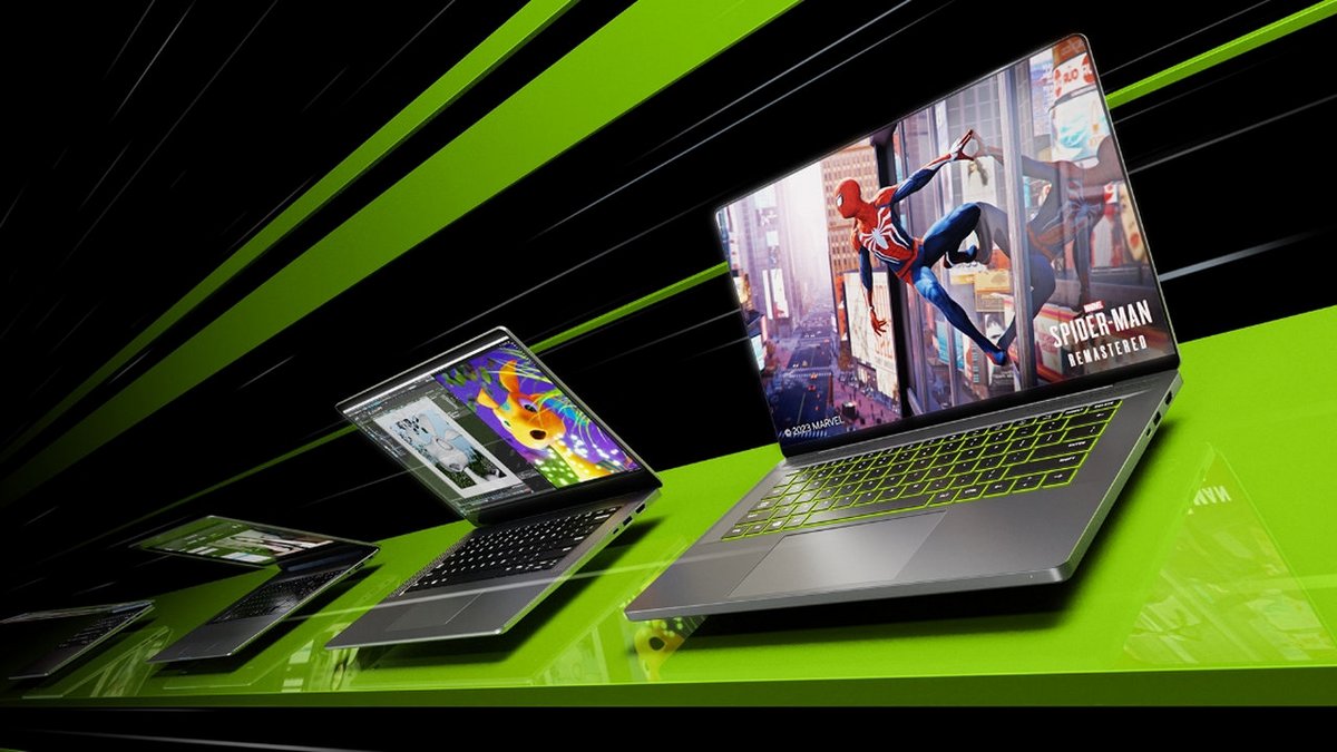 Des PC portables gaming GeForce RTX, pour illustration © NVIDIA