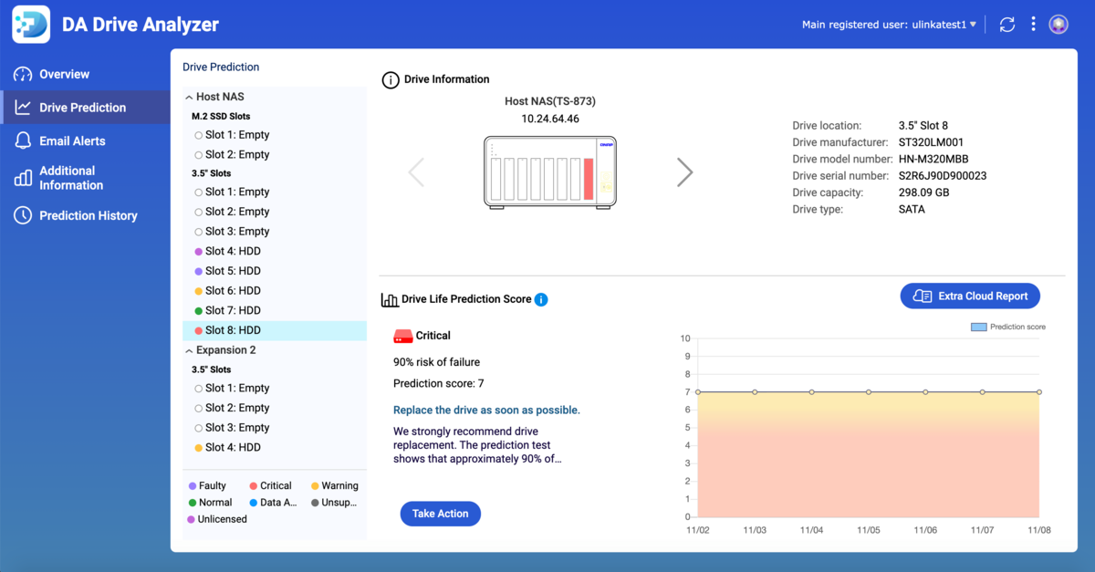 QNAP DA Drive Analyzer