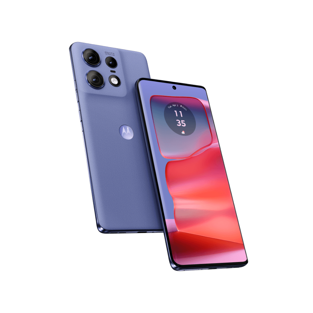 Le Edge 50 Pro dans sa variante « Luxe Lavender » © Motorola