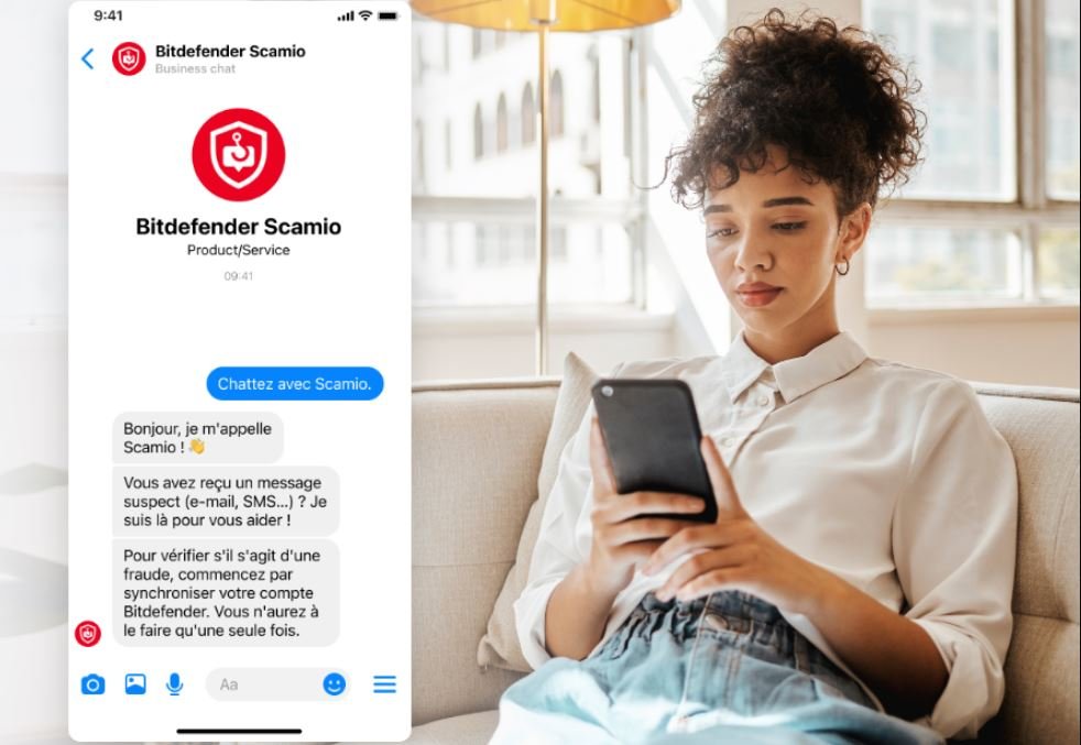 Détecter les arnaques, c'est possible avec Bitdefender © Bitdefender