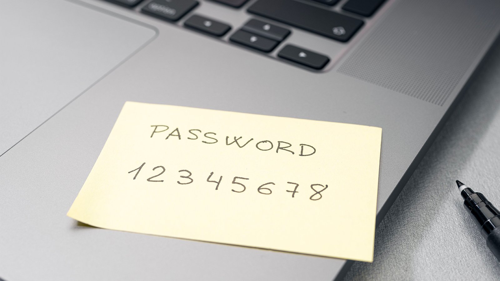 Un mot de passe trop simple entraine de nombreux risques de failles ©Shutterstock