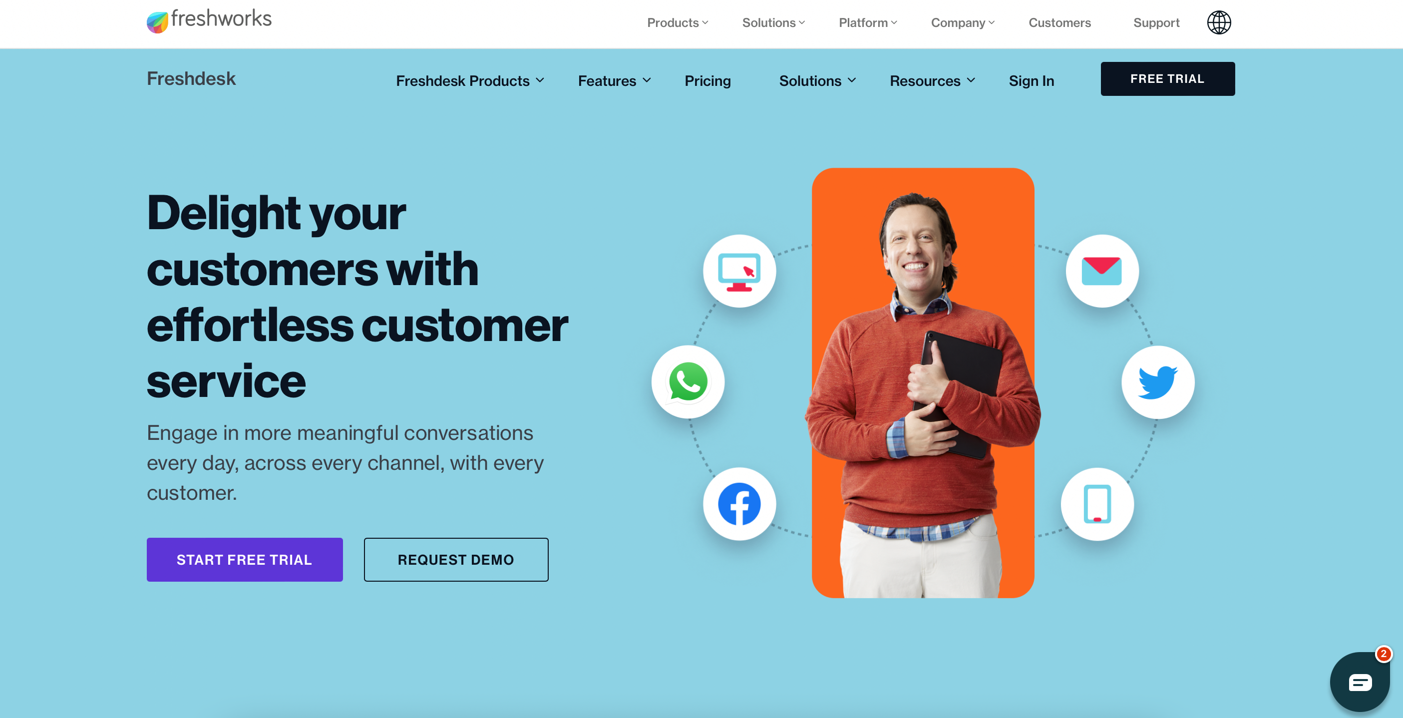 Télécharger Freshdesk (gratuit) Web, Android, iOS - Clubic