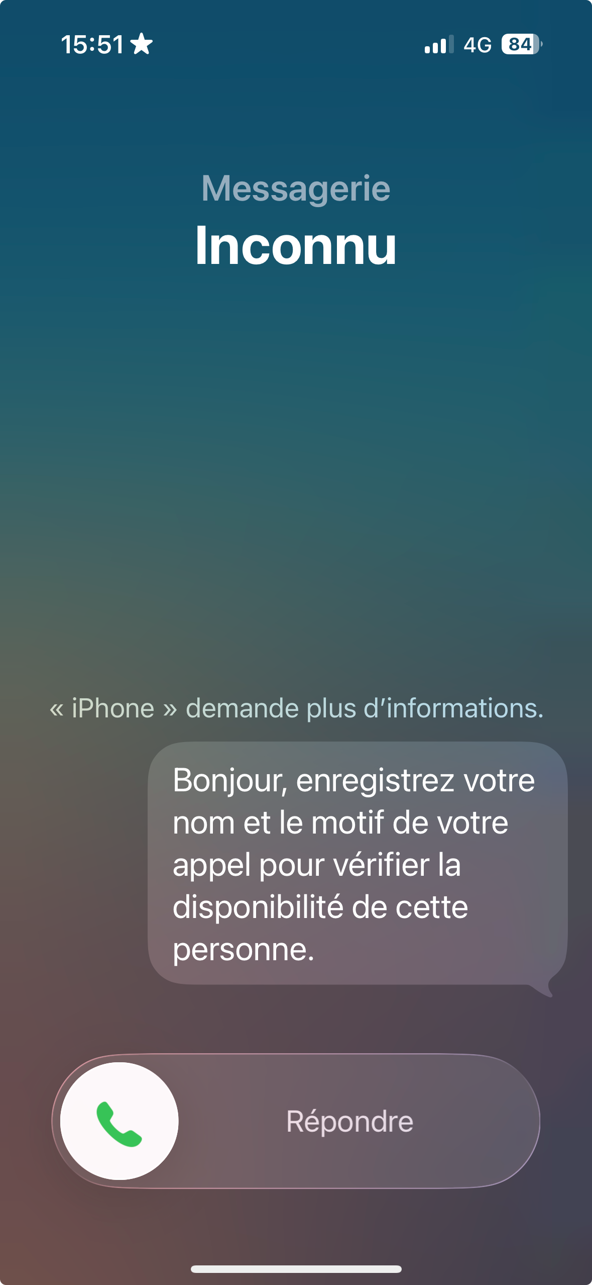 des appels téléphoniques