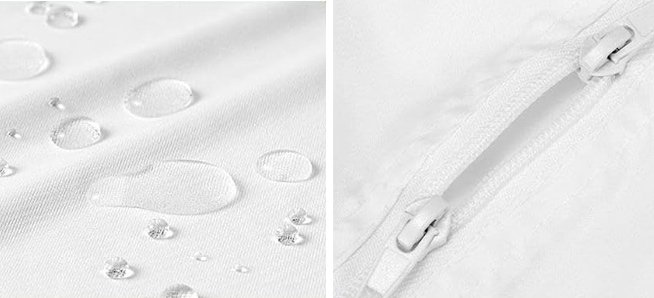 Kit de calfeutrage en tissu polyester imperméable avec zip intégré © Ladieshow
