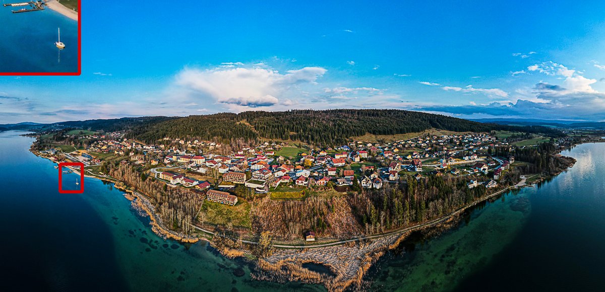 Détail d'une photo panoramique (JPEG HDR) 180°