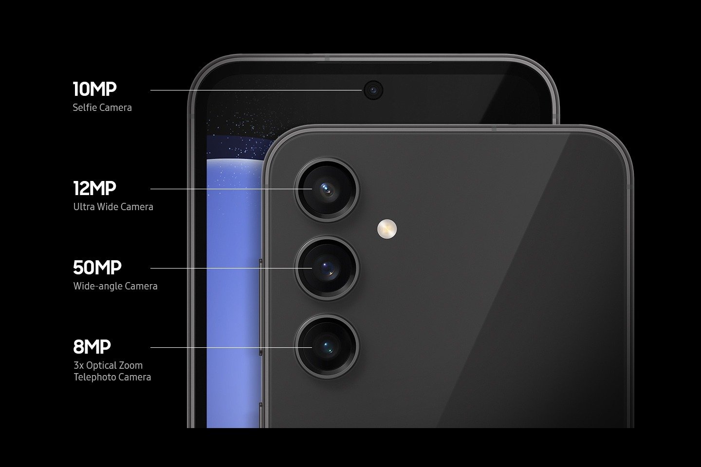 La configuration photo du Galaxy S23 © Samsung
