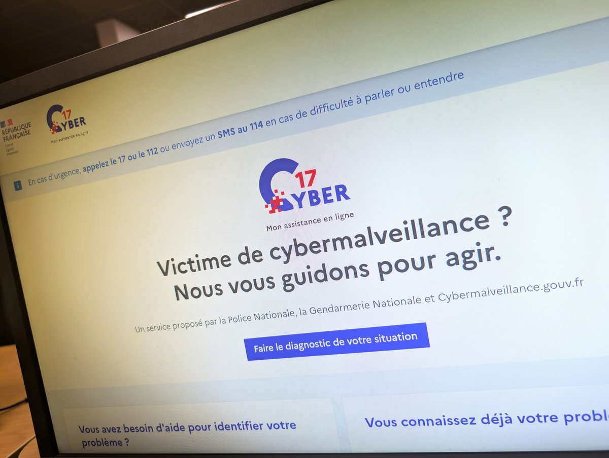 Si vous pensez être victime d'un acte de cyberharcèlement, n'hésitez pas à vous rendre sur 17Cyber - © Alexandre Boero / Clubic