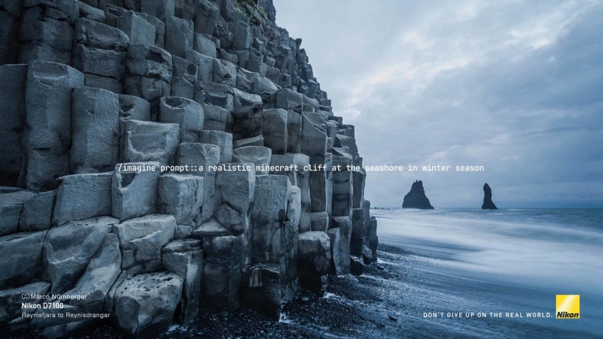 Le sublime cliché de la plage de sable noir de Reynisfjara, en Islande © Nikon