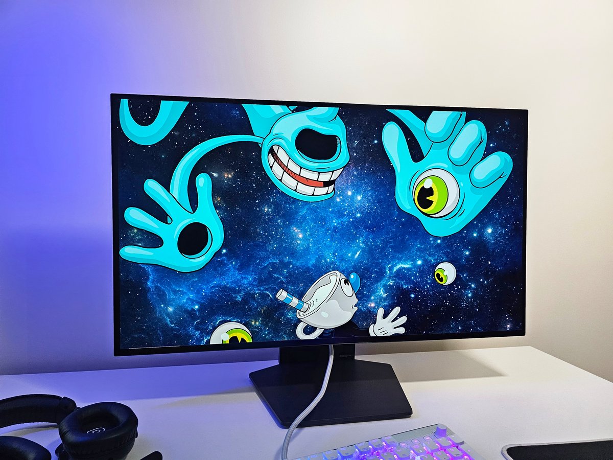 Bien que les capacités du LG UltraGear soient moins élevées que celles de l'Alienware en matière de reproduction des couleurs, l'image reste superbe et fidèle au rendu OLED © Matthieu Legouge