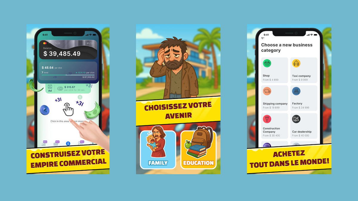 Business Empire : RichMan, résumé en 3 slides... © Business Emoire : RichMan