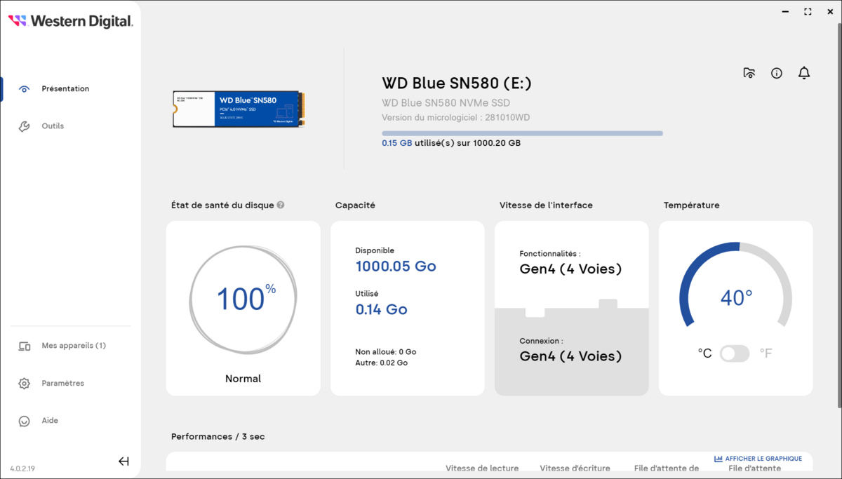 Western Digital WD Blue SN580