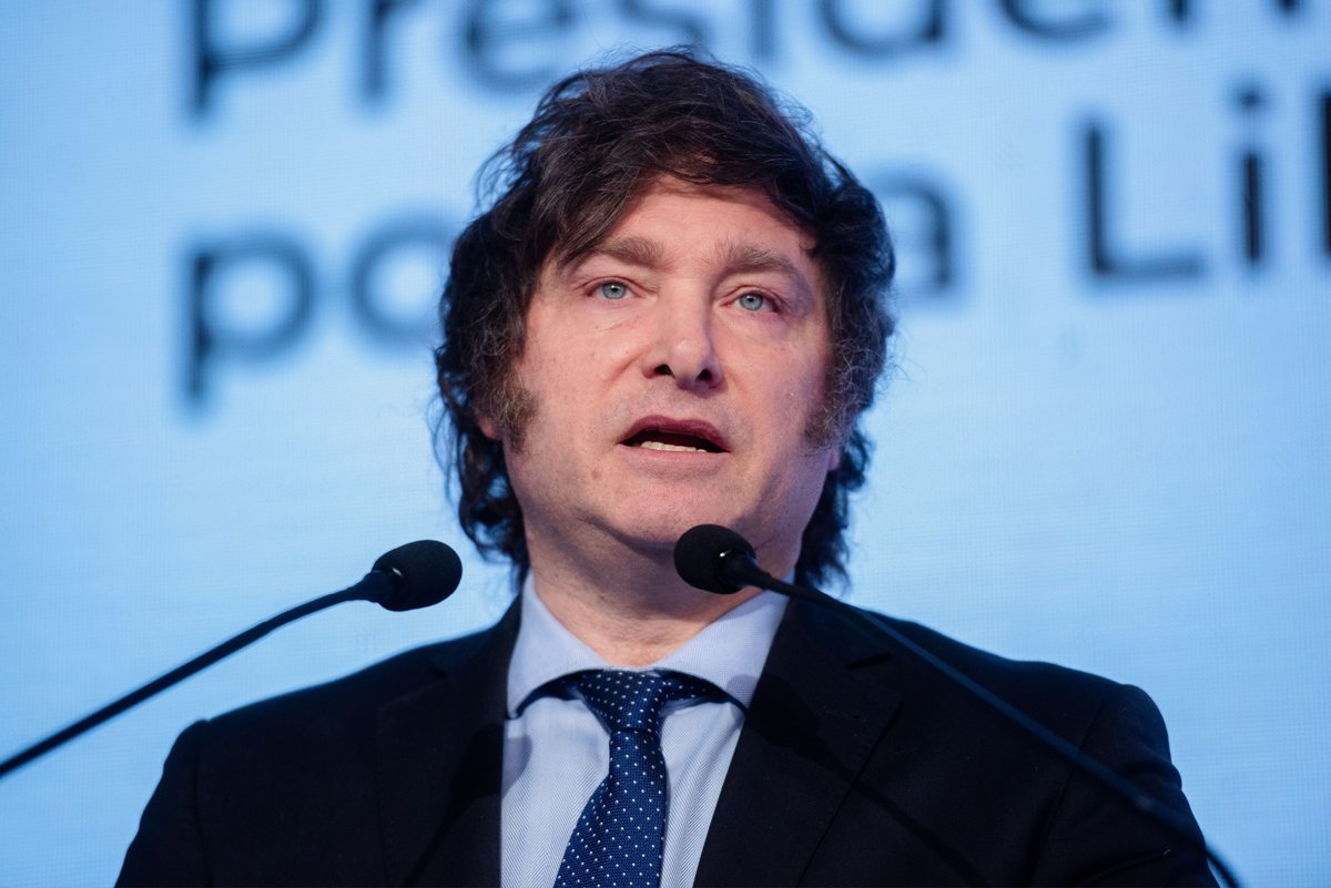 Le président de l'Argentine, Javier Milei © Shutterstock