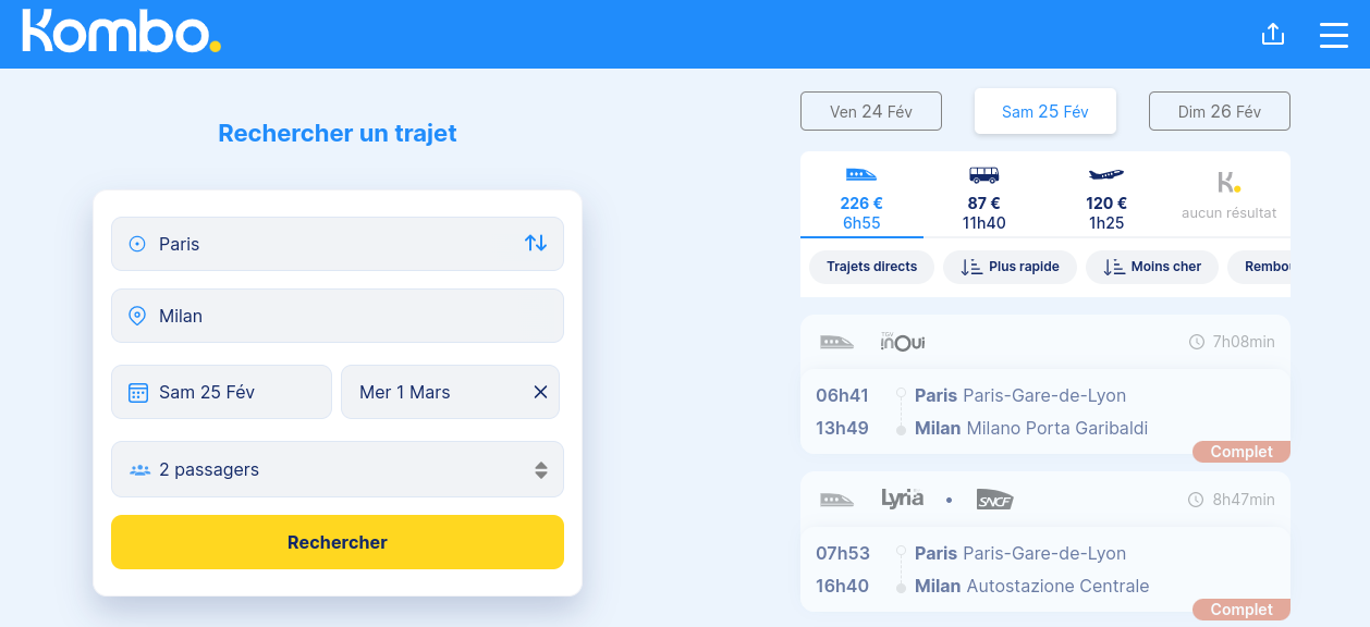 Télécharger Kombo (gratuit) Web, Android, iOS - Clubic