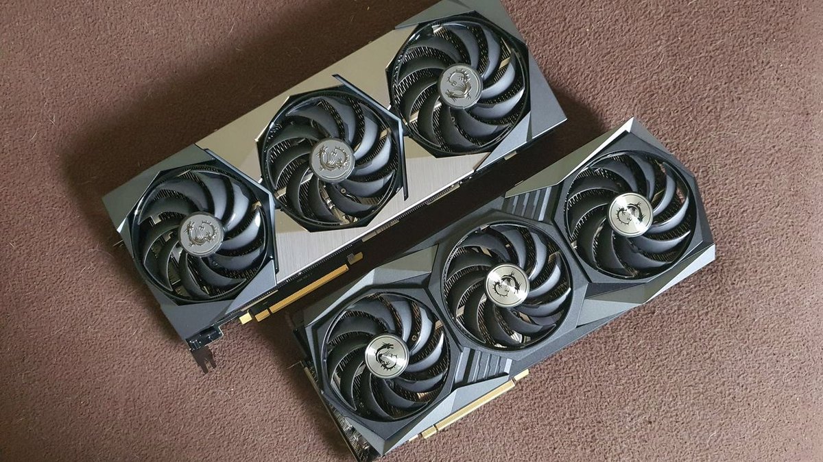 Bien malin qui pourra distinguer les versions Suprim X des GeForce RTX 3080 10 Go et RTX 3080 12 Go © Nerces