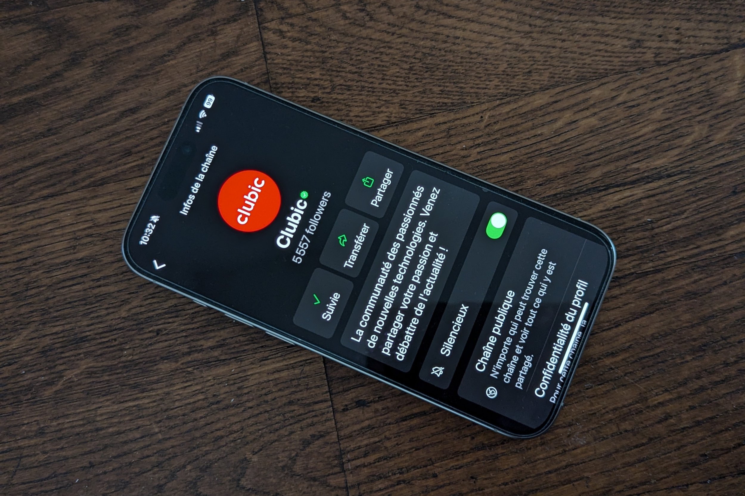 La chaine WhatsApp de Clubic ©Clubic