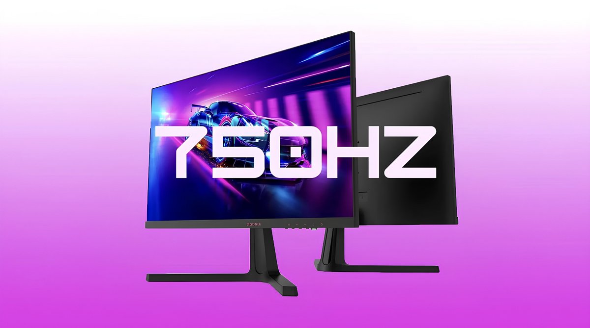 Ce moniteur gaming affiche un rafraîchissement record de 750 Hz