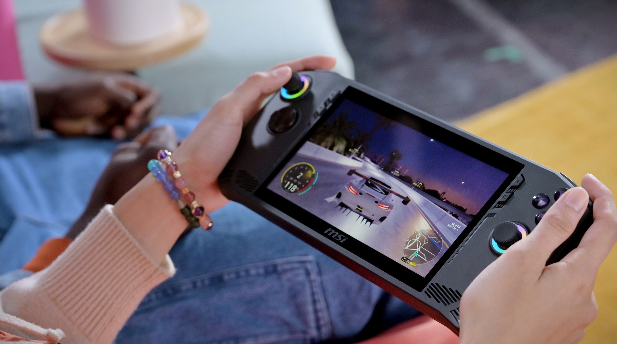 La Claw est la première console qui ne soit pas animée par de l'AMD © MSI