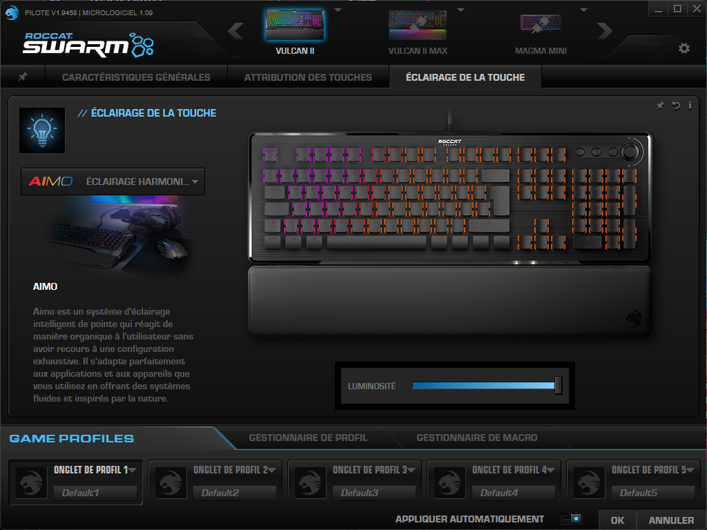 Roccat Vulcan II Swarm