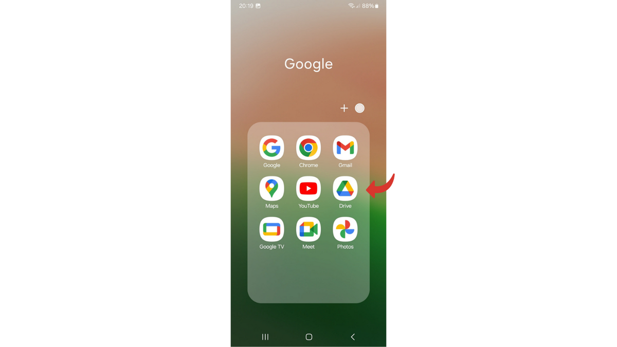 Google Drive est normalement préinstallé sur la plupart des smartphones Android. Sinon, téléchargez-le gratuitement depuis le Play Store. © Clubic