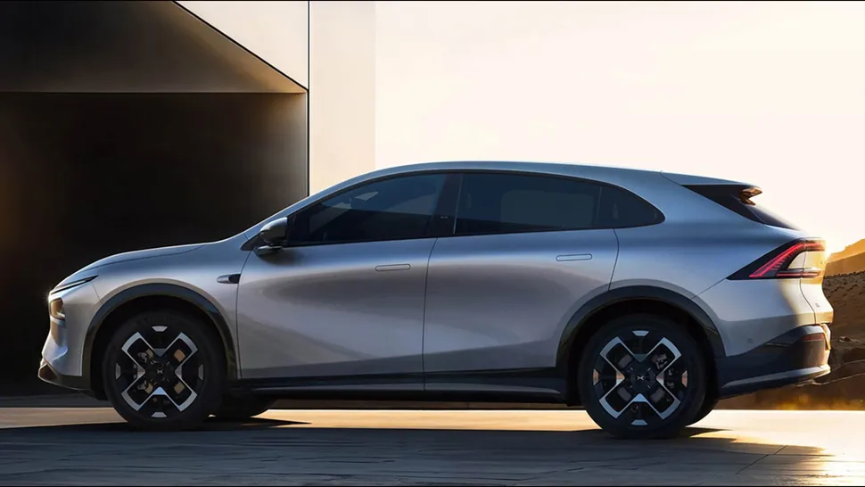 Le fabricant mise sur la technologie EREV, un moteur thermique pour charger la batterie. ©Xpeng