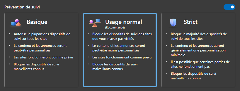 Il y a du choix au menu de Microsoft Edge © Microsoft / Clubic