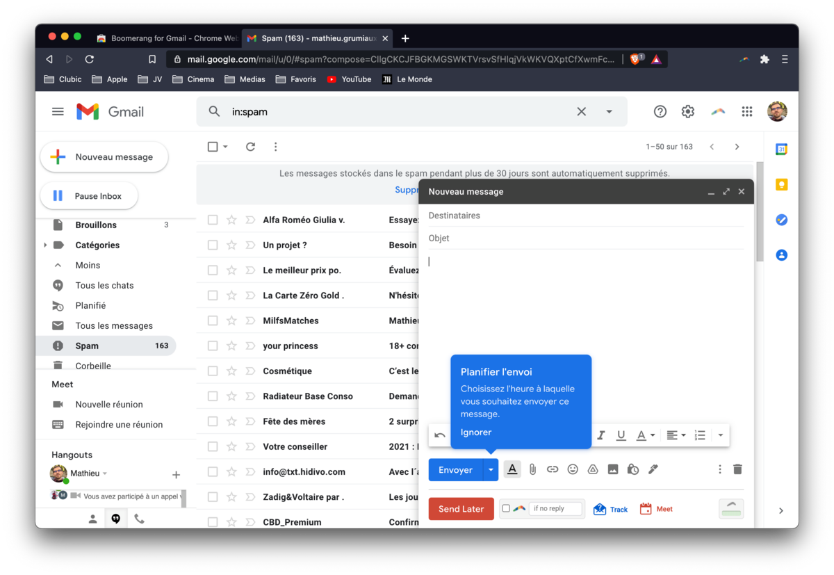 Boomerang for Gmail