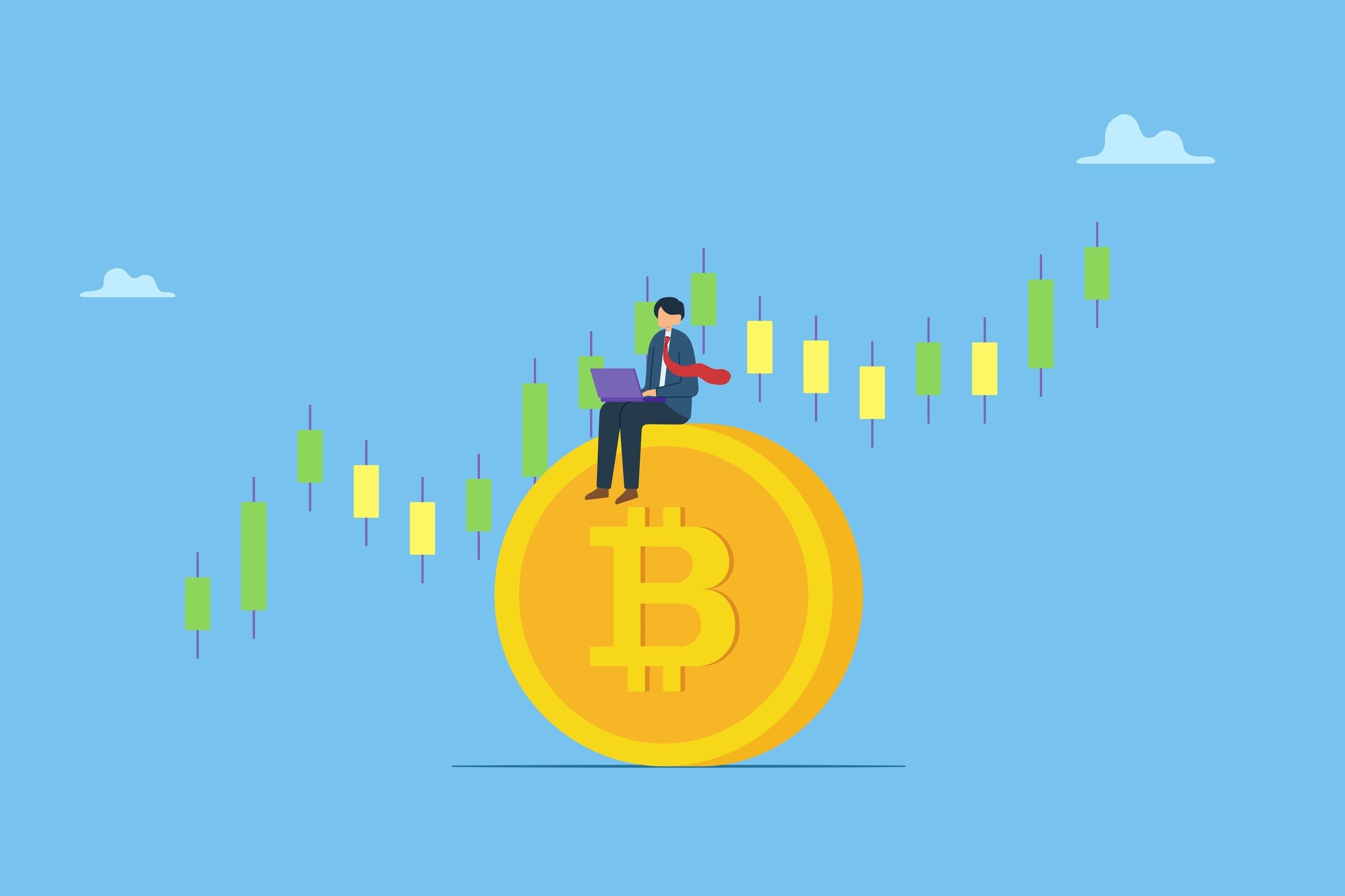 Bitcoin est dans la forme de sa vie ! © Saklarboy / Shutterstock