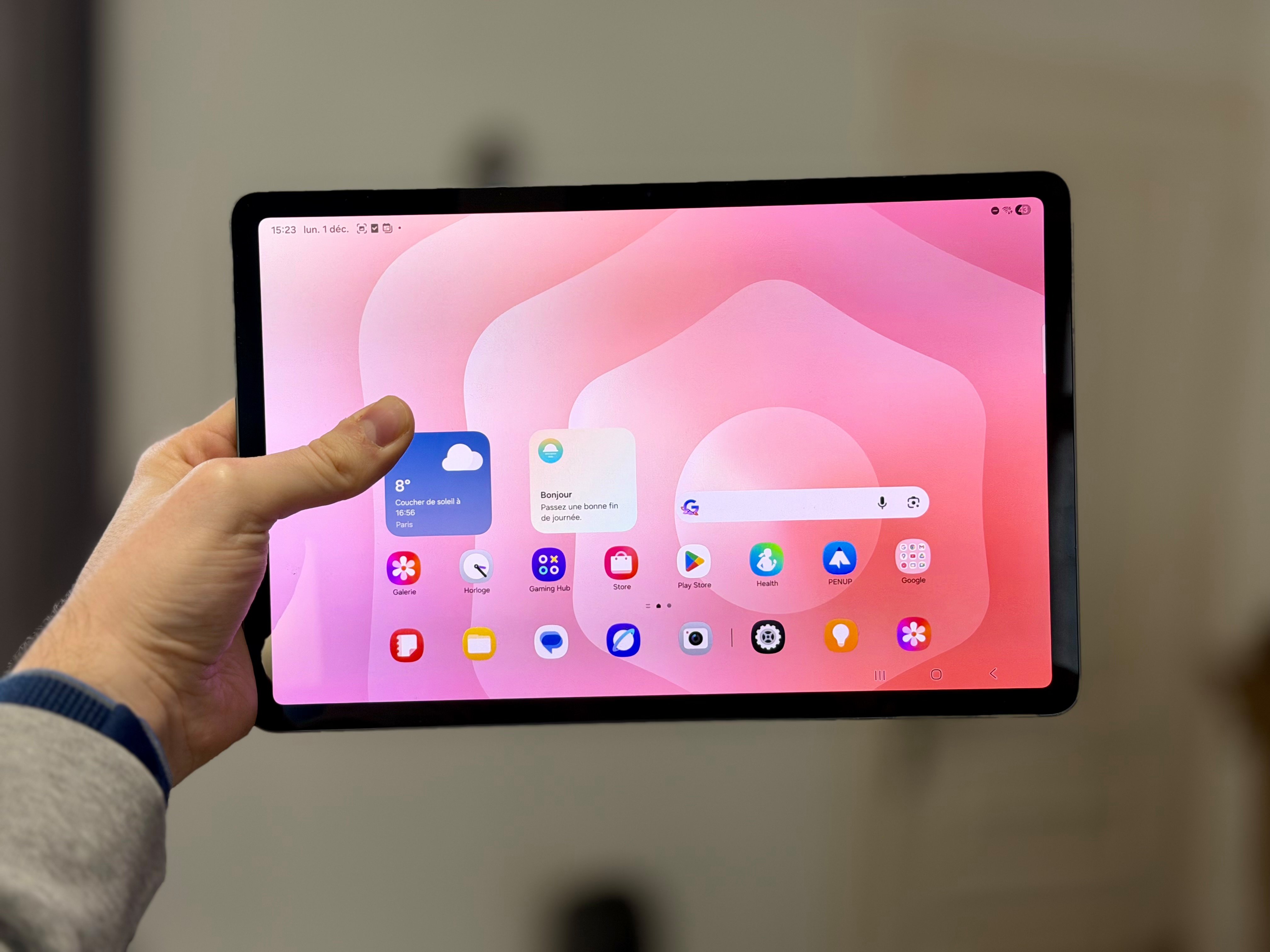 La Samsung Galaxy Tab S11 ©Mathieu Grumiaux pour Clubic