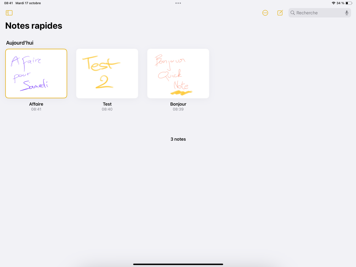 Comment utiliser Quick Note sur un iPad ?-2