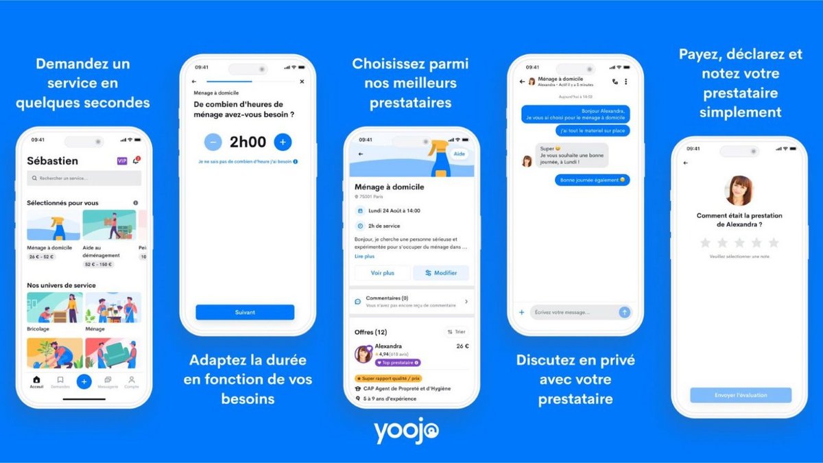 Yoojo interface application - © Yoojo / Clubic