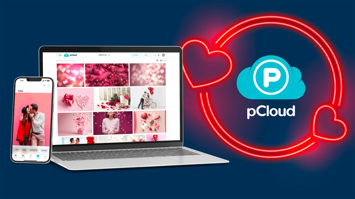 pCloud célèbre la Saint-Valentin avec cette promo valable jusqu'au 17 février 2025.