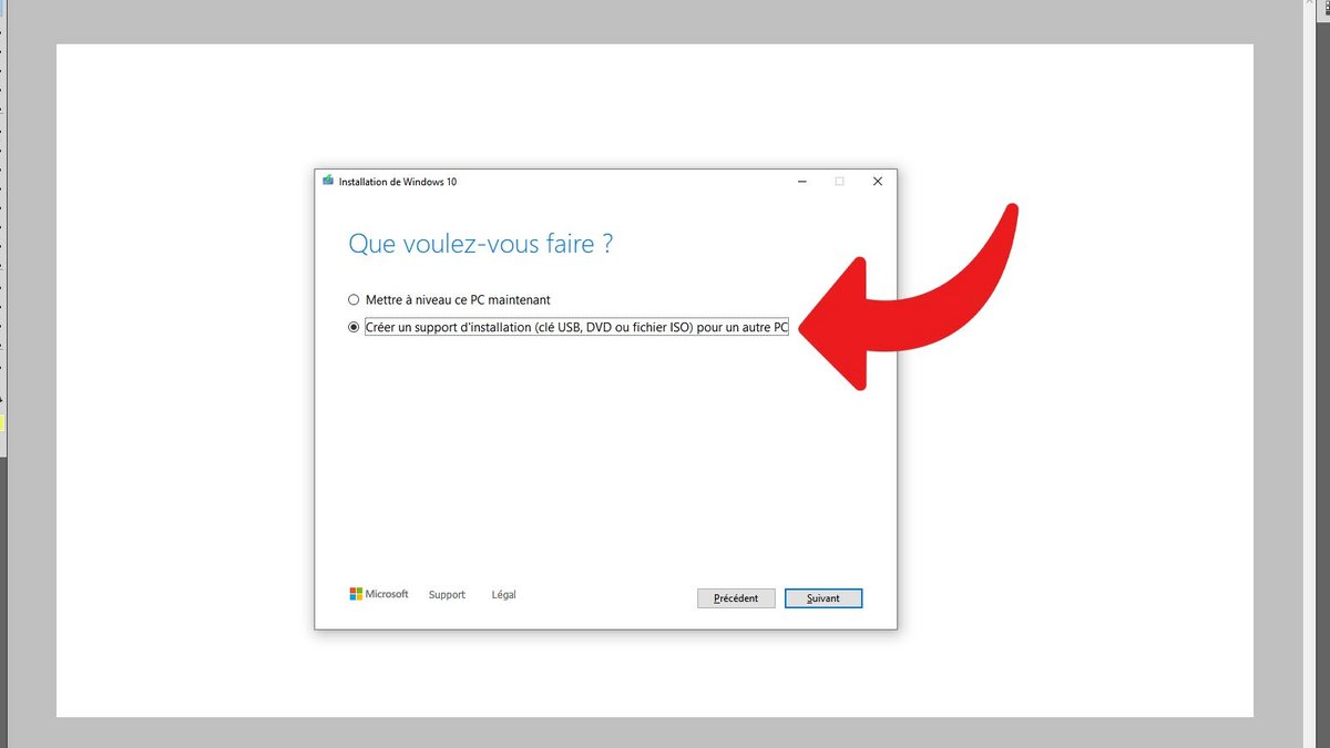 Installer Windows 10