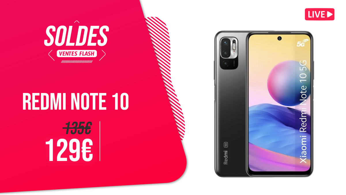 redmi note 10 soldes