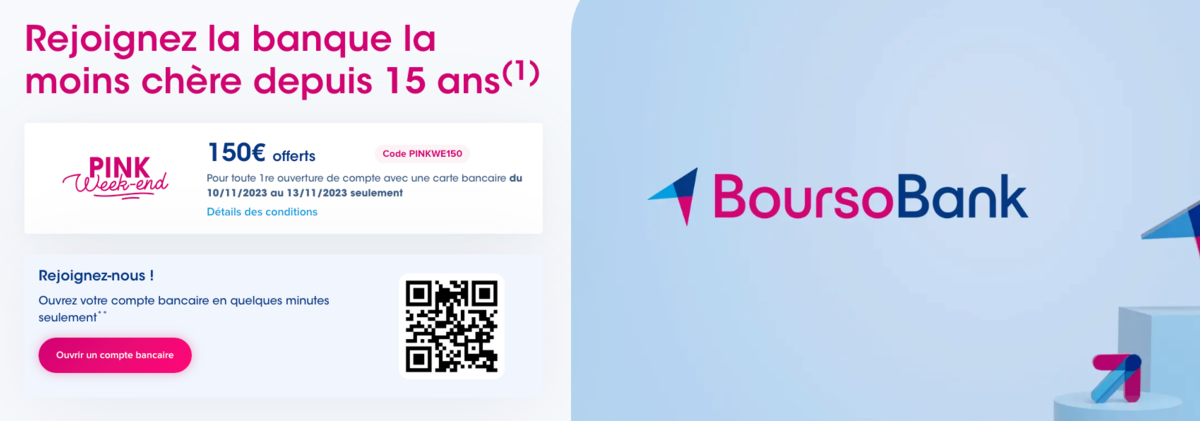 L'offre de bienvenue BoursoBank