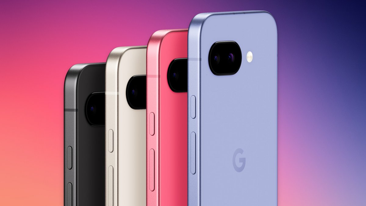 Le nouveau design des Pixel 9a. © Google