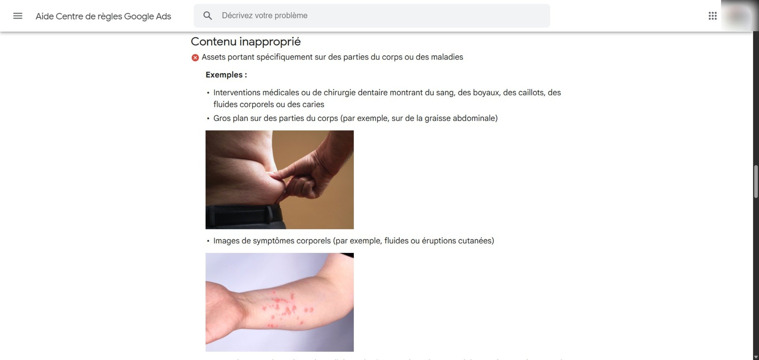 Exemples de contenus inappropriés sur YouTube et Google Discover © Capture d'écran Clubic